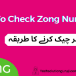 How to Check Zong Number Balance and Validity